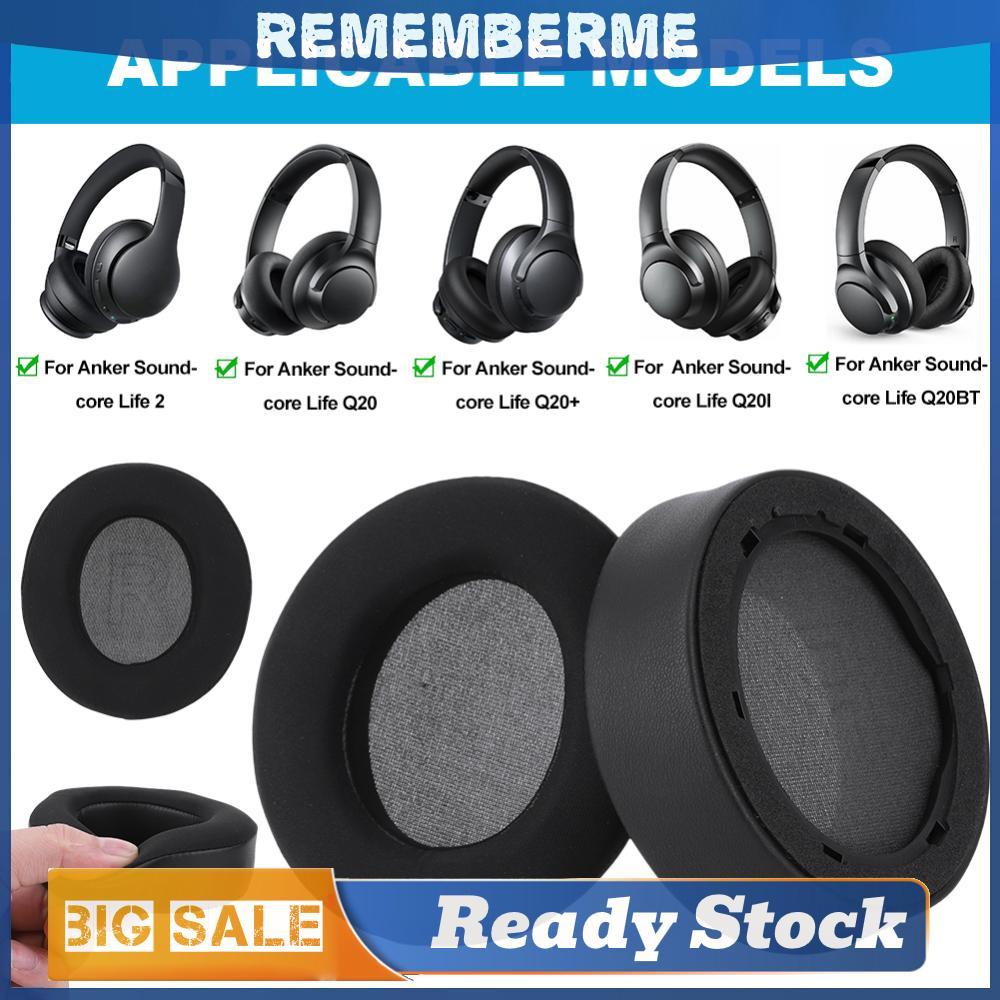 เจลทําความเย็นเปลี่ยนแผ่นรองหูฟังหน่วยความจําโฟมแผ่นรองหูฟังเบาะหูฟังสําหรับ Anker Soundcore Life 2 