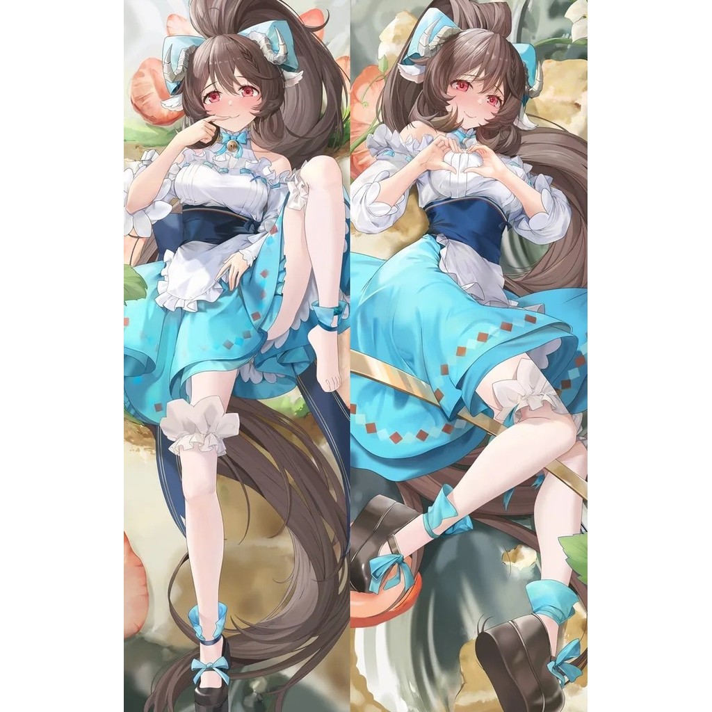 Arknights Eyjafjalla อะนิเมะ Dakimakura กอดหมอน Body Case Otaku Sleepy หมอนครอบคลุม