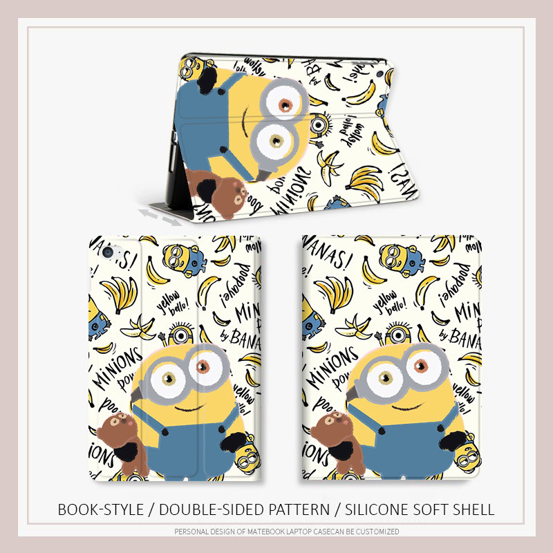 เคส air4/5/6 air7 ‌Minions mini4/5/6/7 10.2 gen7/8/9 ใหม่ air pro11 gen10 generation11 A16 เคส ipad ป้องกัน AIR M3 M5 กรณี ราคา ถูกที่สุด ดีลบีเคเค แกลเลอรีภาพที่ 3