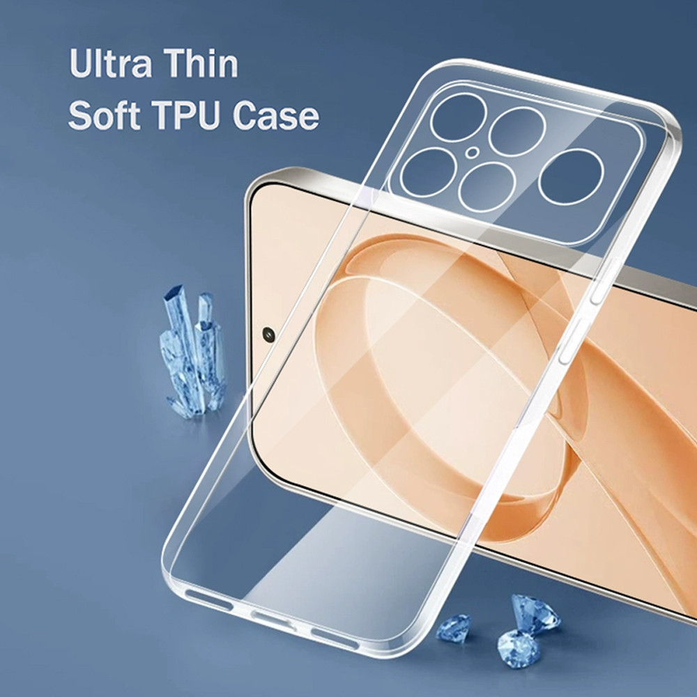 สําหรับ Xiaomi Poco F9 F8 Ultra Pro Slim Crystal Clear โปร่งใส Soft TPU กลับกรณีป้องกันผิวกล้องป้องกันฝาครอบ