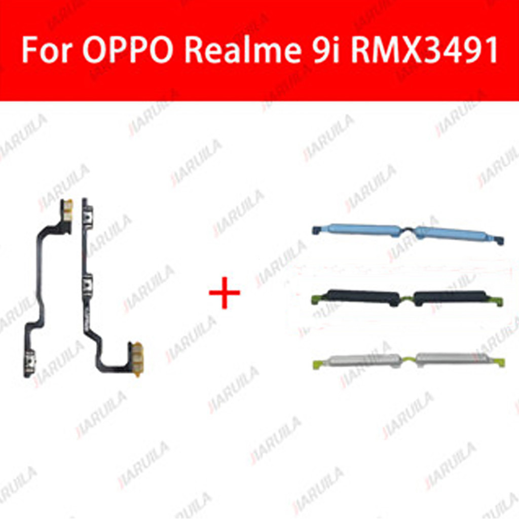สําหรับ OPPO Realme 9i RMX3491 เปิดไฟ Volume Up Down ปุ่มริบบิ้น Flex Cable