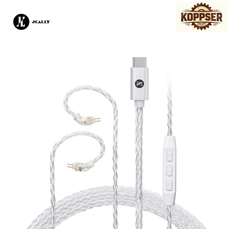 Local JCALLY TC30PRO TYPEC digital audio CX31993 silver-plated headphone upgrade line MMCX QDC ZSN