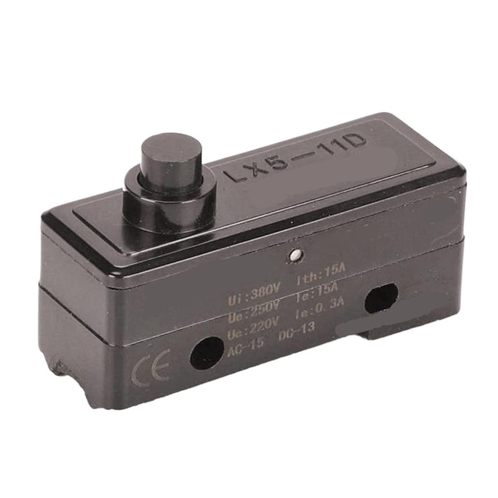 1PC ลิมิตสวิตช์ 1NO + 1NC (SPDT) Short Push Plunger Actuater Momentary Action 3 Pins AC 380V 3A 100V