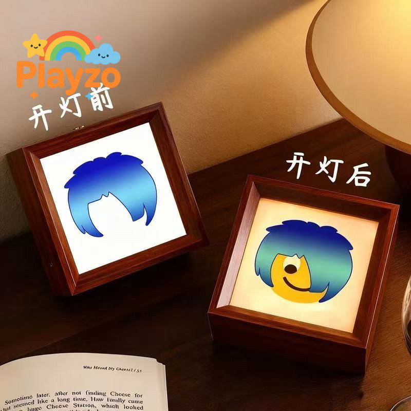 พร้อมสต็อก Creative Kill Matt Emoticon Pack Night Light ตลก Emoticon Pack โคมไฟติดผนังผนังตกแต่งของข