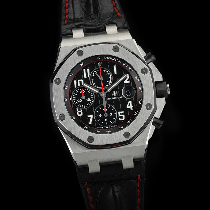 Audemars Piguet Audemars Piguet Royal Oak Offshore Series 26470ST.OO.A101CR.01 นาฬิกาผู้ชายนาฬิกาเคร