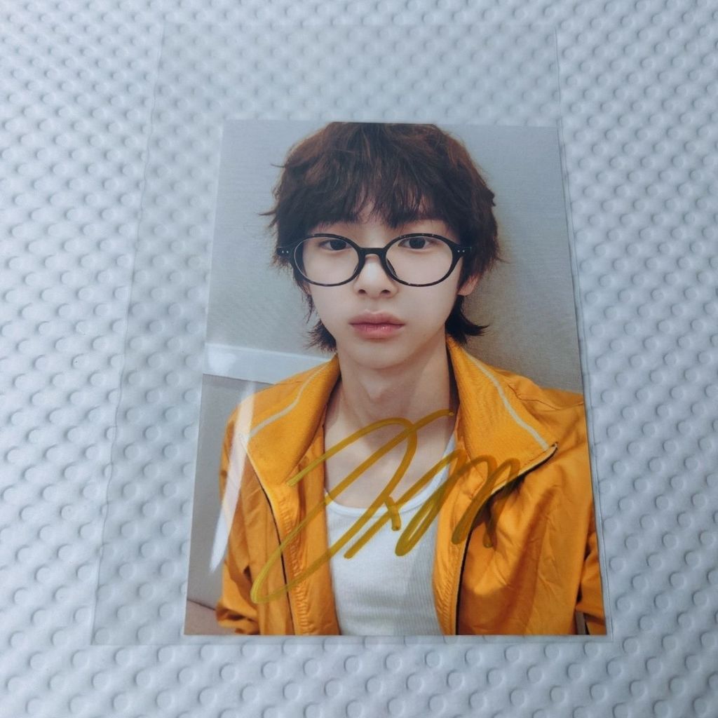 CORTIS CORTIS JUHOON คอลเลกชันภาพถ่ายลายเซ็น Kim Ju Hoon Signature