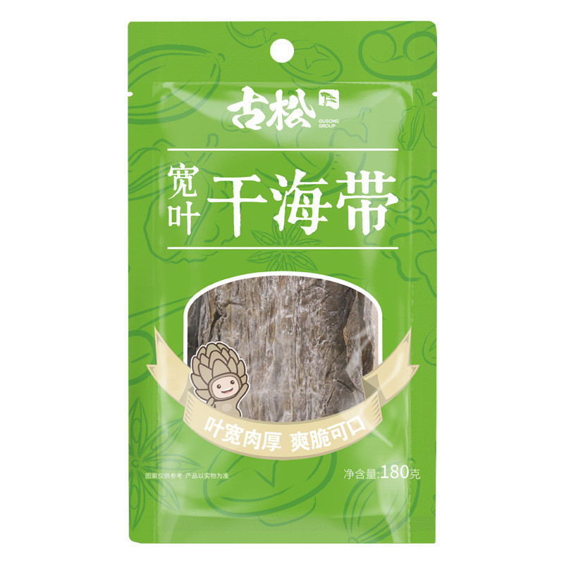 Gusong Kuanye Kelp 180g เคลปแห้ง Xiapu สินค้าแห้งพิเศษ สาหร่ายทะเลหนา พร้อมสต็อก⭐⭐1122  1.5  31122  