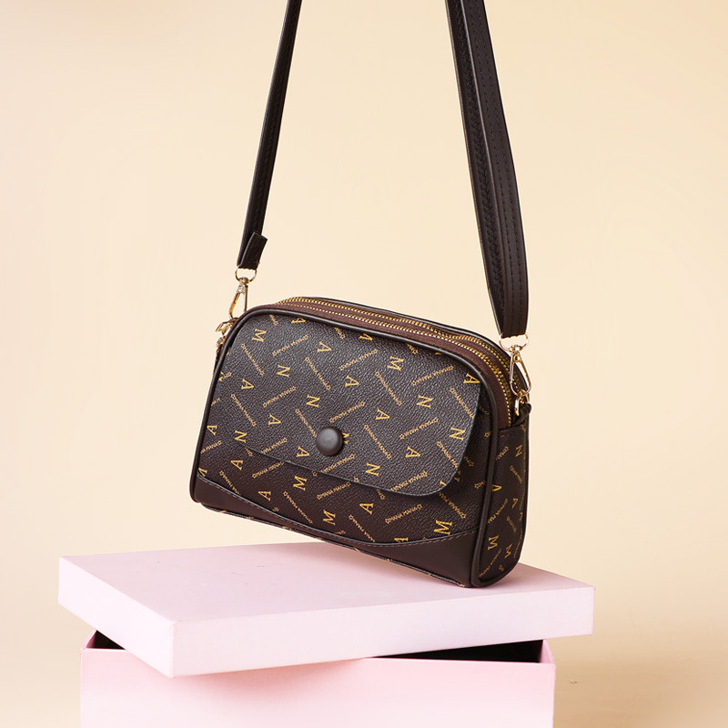 All Match Middle Aged Multi Layer Print Crossbody Baglgt666.my20251124092241