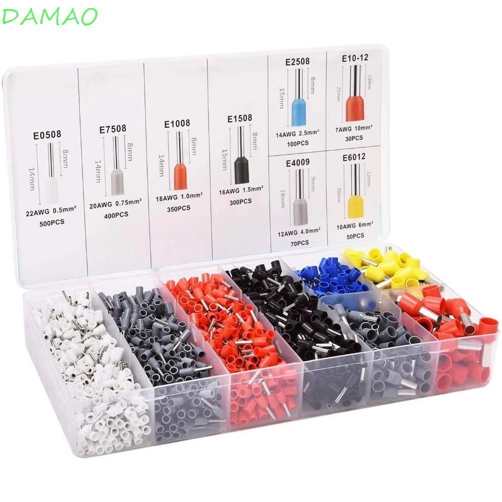 DAMAO หางปลาไฟฟ้า, เหล็กคาร์บอนชายหญิงขั้วต่อสายไฟ Termin Spade Connector, Wire Wrap Connector ขั้วต