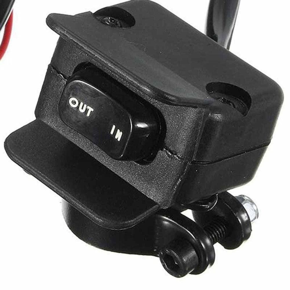 ZHUOTOP สายควบคุมแฮนด์สําหรับงานหนัก Winch Rocker Switch Handlebar Control Warn สําหรับ ATV/UTV