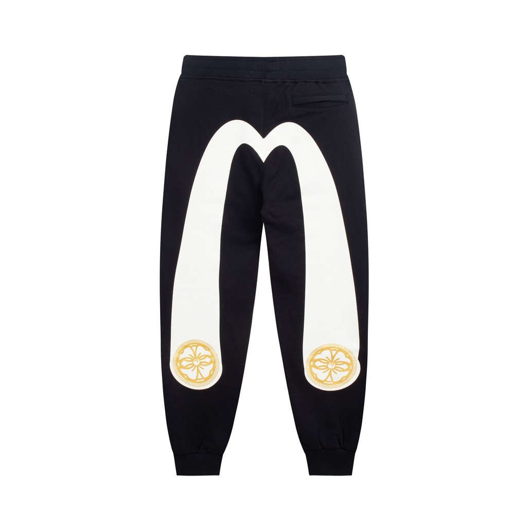 กางเกงกีฬาทรงหลวม Evisu สำหรับผู้ชาย