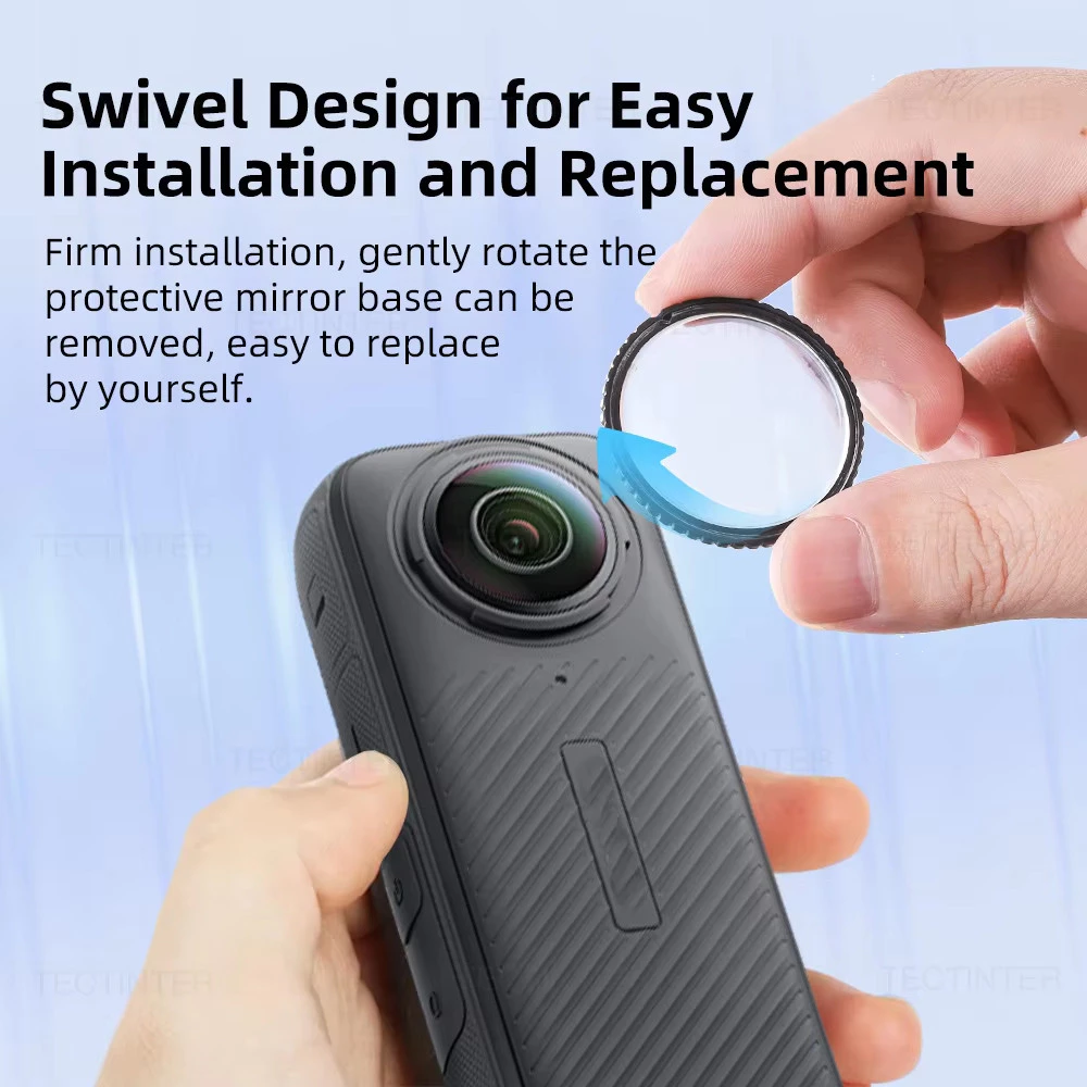 สําหรับ Insta 360 X4 Air X5 X4 X3 เลนส์ PC กระจกนิรภัยป้องกันหน้าจอสําหรับ Insta360 X4Air Insta360X5/360X4 360X5 ฟิล์ม Anti-Scratch กล้องอุปกรณ์เสริม thumbnail 8