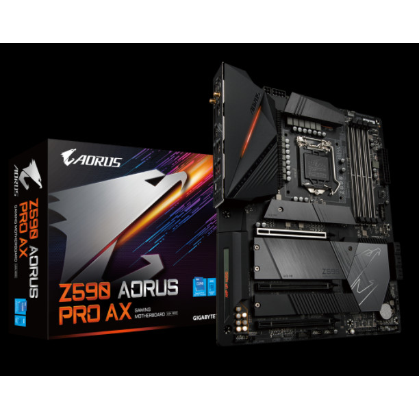 เมนบอร์ด Gigabyte/Gigabyte Z590 AORUS PRO AX ใหม่เอี่ยมในประเทศแท้พร้อม WIFI