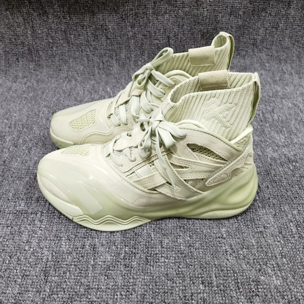 Anta รองเท้าบาสเก็ตบอลผู้ชาย KT5 Thompson Joint High-Top ทนต่อการสึกหรอตาข่ายระบายอากาศรองเท้าบาสเก็