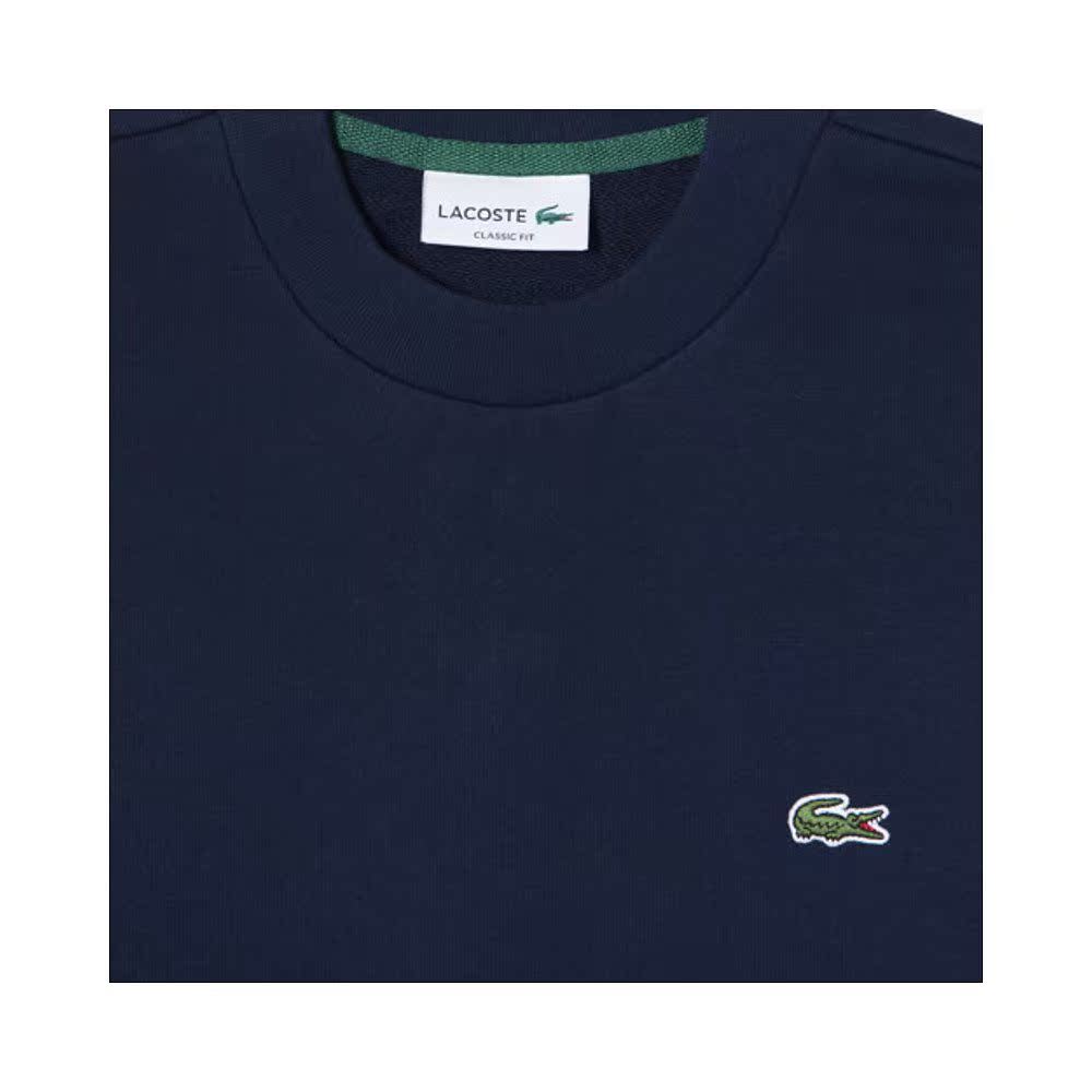 LACOSTE เสื้อเชิ้ตคอกลมสำหรับผู้ชาย สไตล์พื้นฐาน Model SH2564-53G