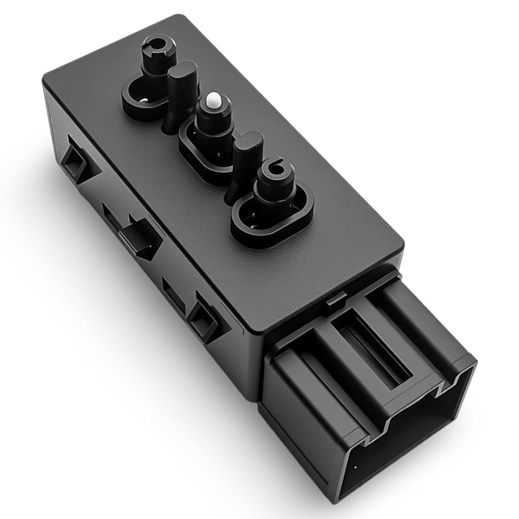 Partsflow 6-Way Power Seat สวิทช์ด้านข้างผู้โดยสารด้านข้างใช้งานร่วมกับ 2005-2019 Ford Lincoln Mercu