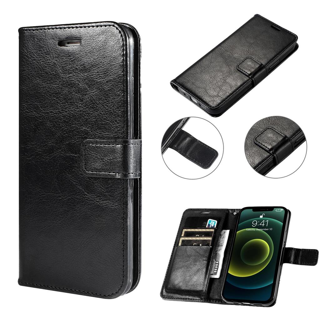 Flip Casing สําหรับ Vivo IQOO 10 9 8 7 6 5 Neo 3 9S SE Pro + Plus 5G Vintage หนังสีทึบกรณีช่องใส่การ