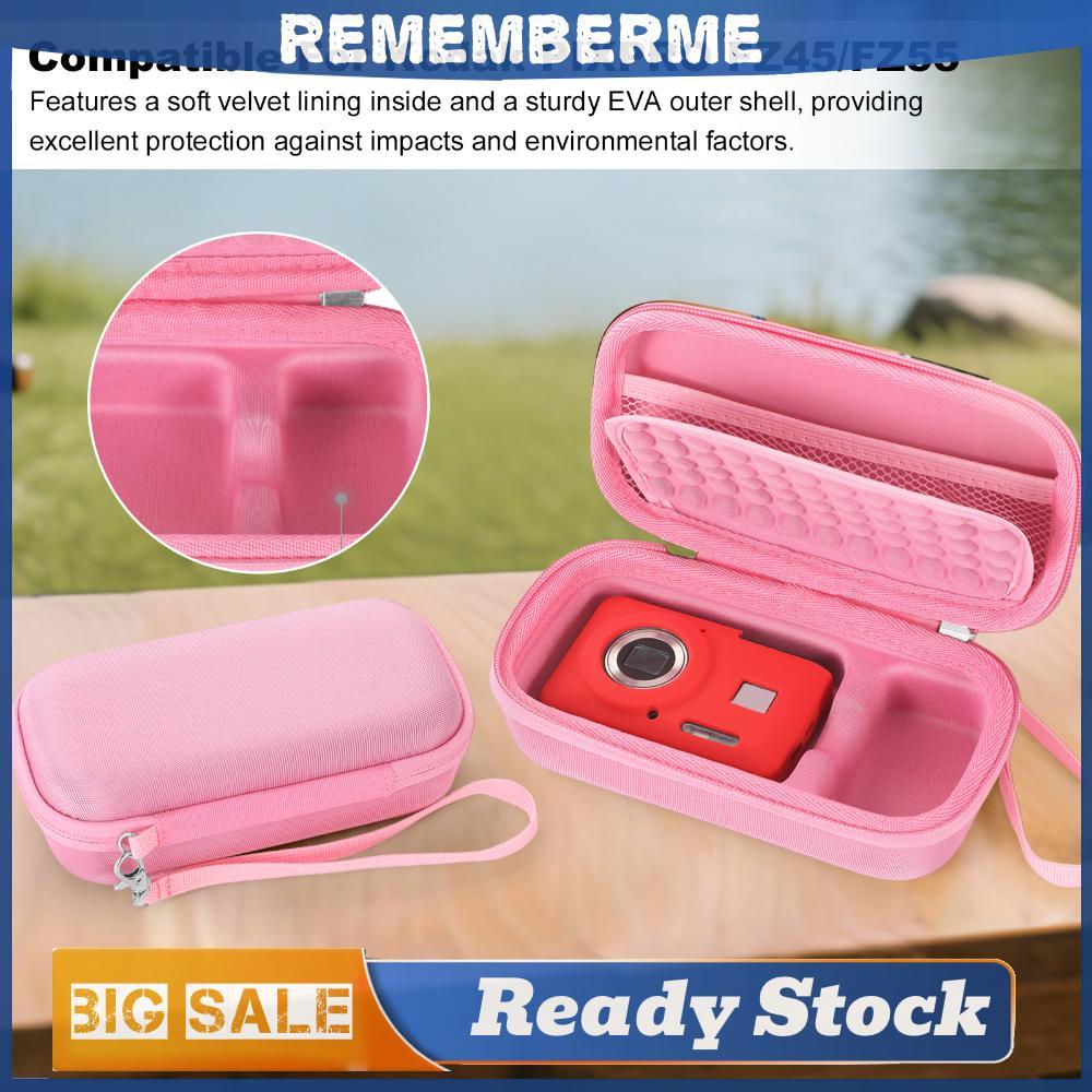 Digital Camera Case Hardshell Digital Camera Bag with Mesh Pocket for Accessories SD Card เข้ากันได้