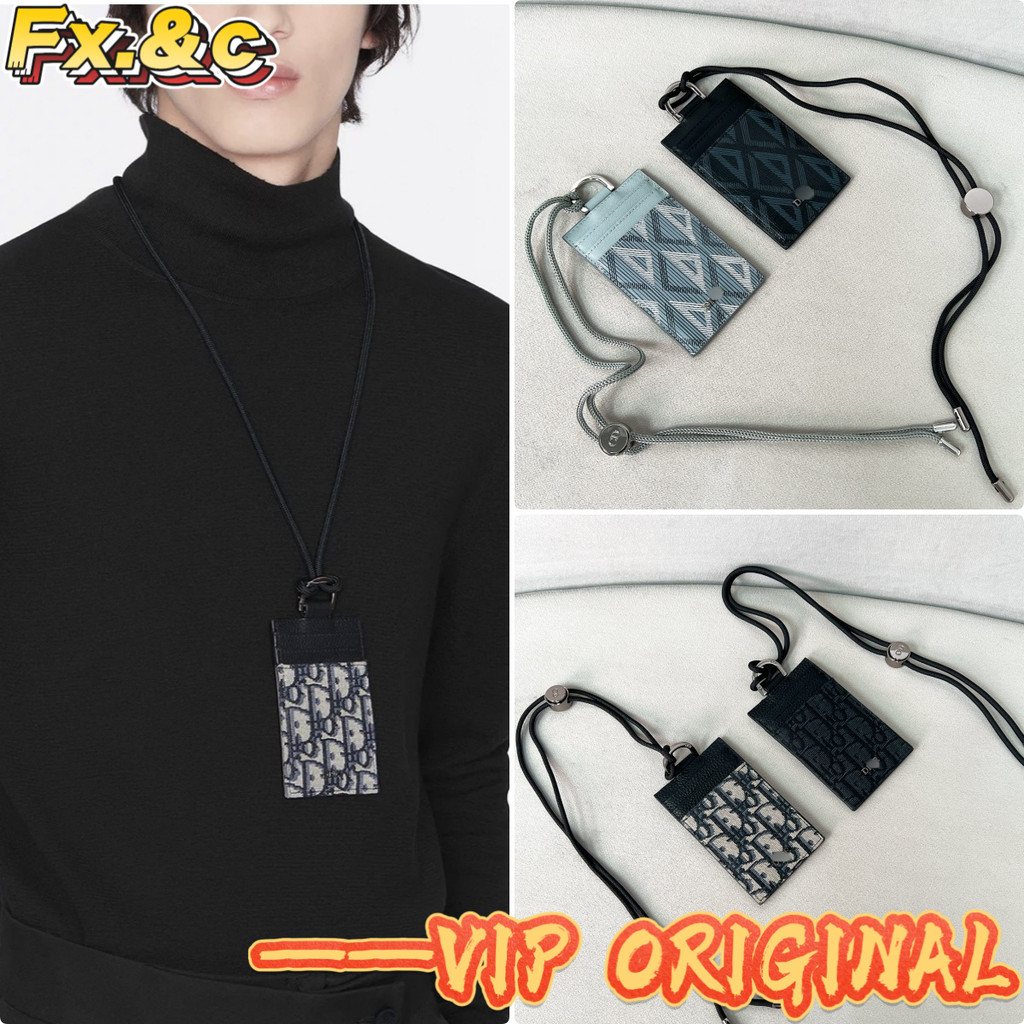 【ก่อนสั่งสอบถาม】ราคา2500 DDD กระเป๋าใส่บัตร กระเป๋าใส่การ์ด ที่ใส่บัตร แบบคล้องคอ ทรงตั้ง ผ้าแคนวาส+