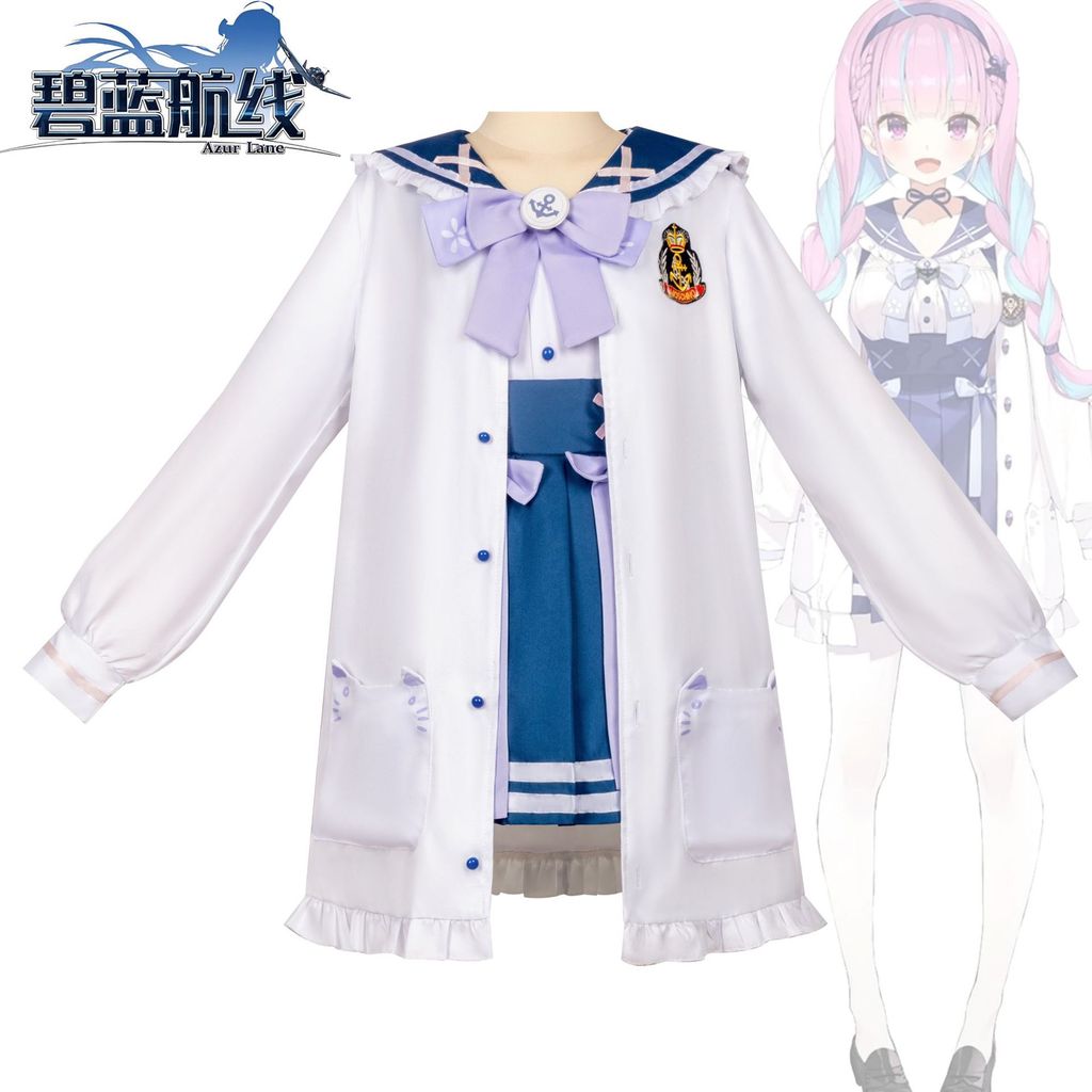 ตอนนี้/Virtual Anchor vtuber อะนิเมะคอสเพลย์เครื่องแต่งกายผู้หญิง Virtual Anchor vtuber Akwa Aku2025