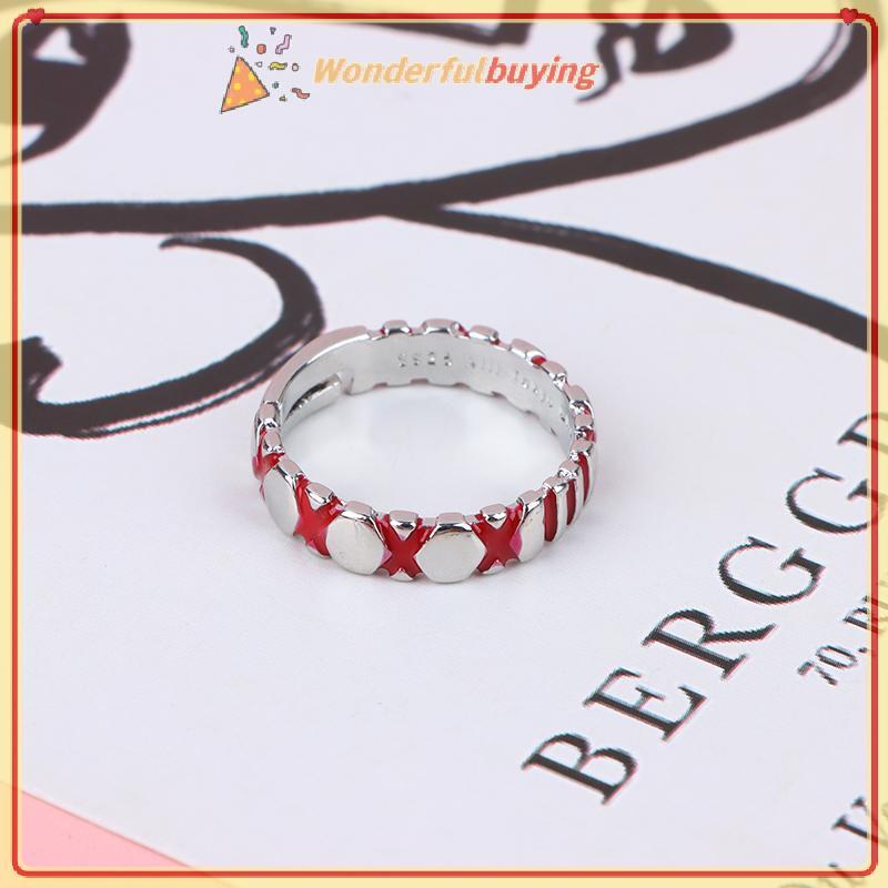 แหวนนิ้ว Tokyo Ghoul Juuzou Suzuya Rei สำหรับคอสเพลย์ พร้อมขาย เป็นของขวัญสำหรับทั้งผู้หญิงและผู้ชาย