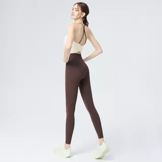 SHQX ผู้หญิง Racerback ชุดออกกําลังกายเอวสูง Tummy Control Leggings 4-Way ยืดกางเกงโยคะ + Matching Bra Sweat-Wiking สําหรับวิ่งและโยคะร้อน