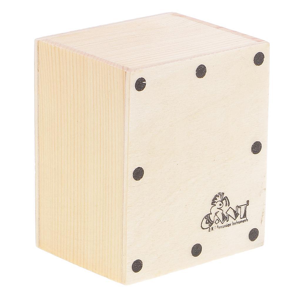 [svzfjuv] ทนทาน Mini Cajon Sand Shaker ไม้มือกลองสําหรับอุปกรณ์เสริม DIY 6.5 x