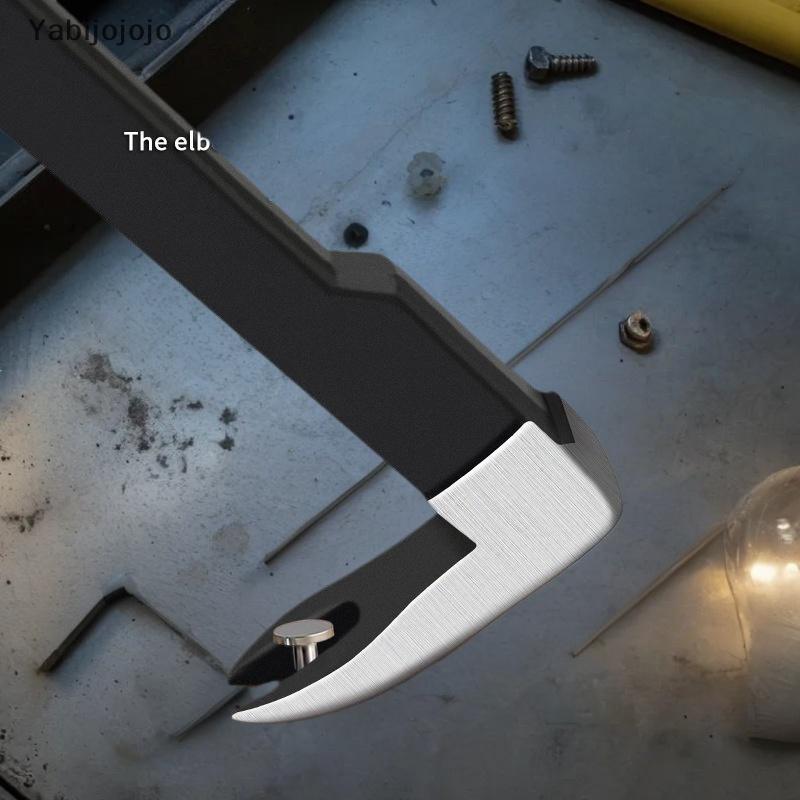 Yabijojojo Multi-Functional Nail Remover Pry Stick งานไม้ Dismantling เครื่องมือ Wall Cement เล็บ Re