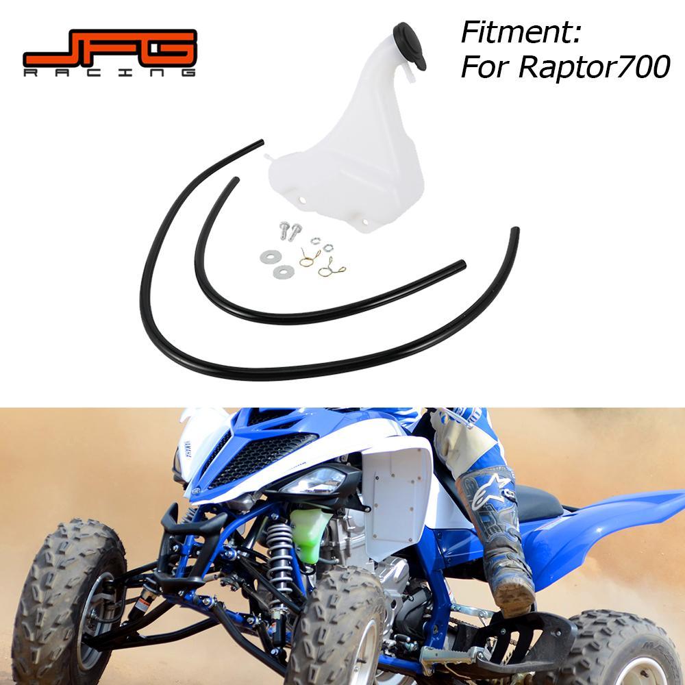 JF ATV Accessories Radiator Tank Water TankCoolant Bottle Overflow Reservoir Tank For Yamaha Raptor7