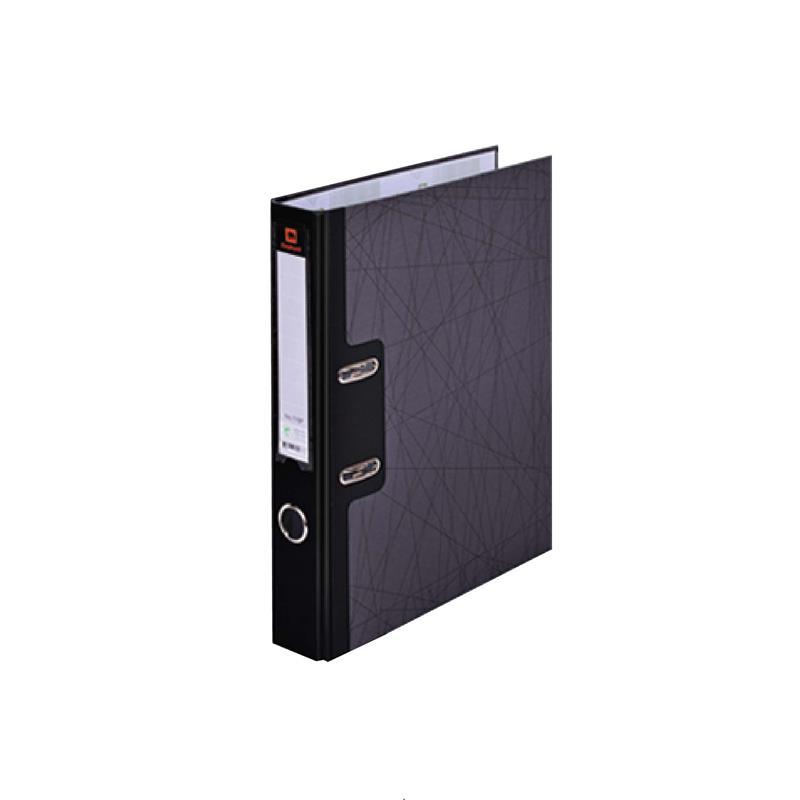 ELEPHANT แฟ้มสันกว้าง F4 สัน 3 นิ้ว รุ่น 112 สีดำ (แพ็ค 6 เล่ม)