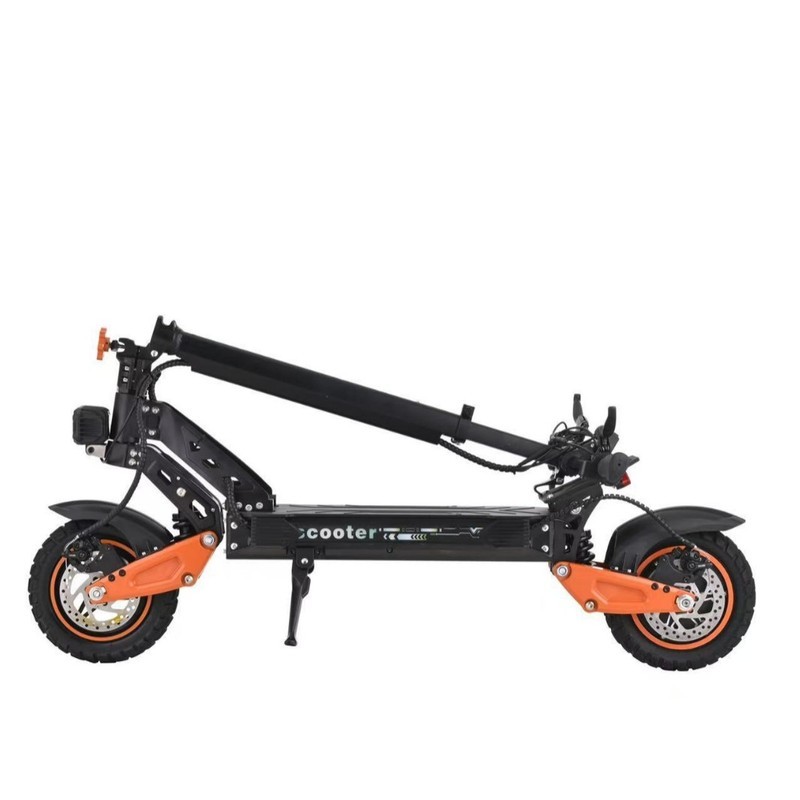 Off-Road Scooter พับได้ สองล้อ มินิ ไฟฟ้า พร้อมแบตเตอรี่