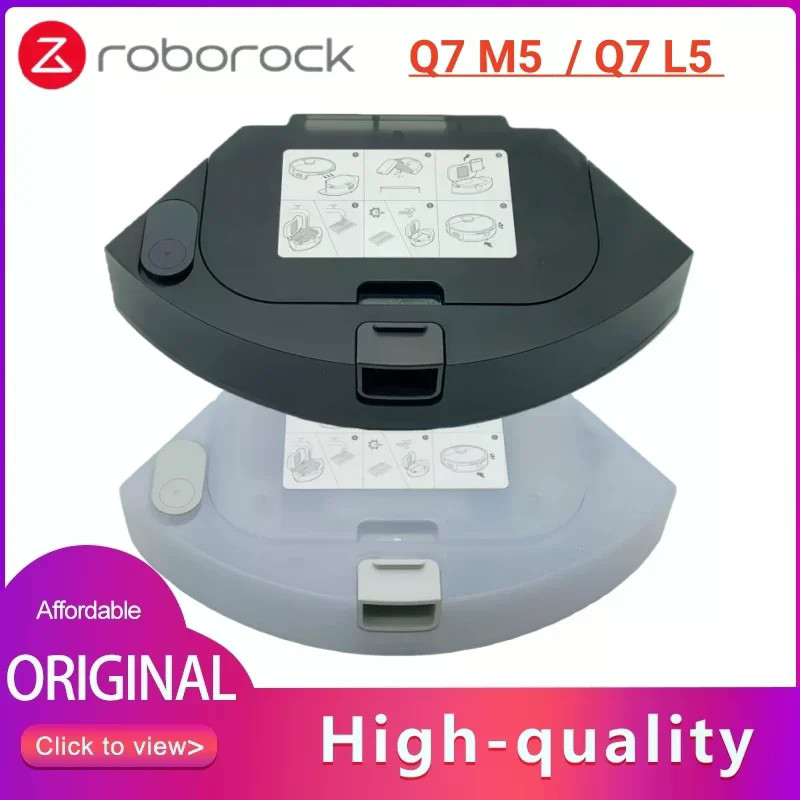 Roborock Qriginal Q7 M5 กล่องฝุ่นอุปกรณ์เสริมสําหรับ Roborock Q7 L5 หุ่นยนต์เครื่องดูดฝุ่นถังขยะกรอง