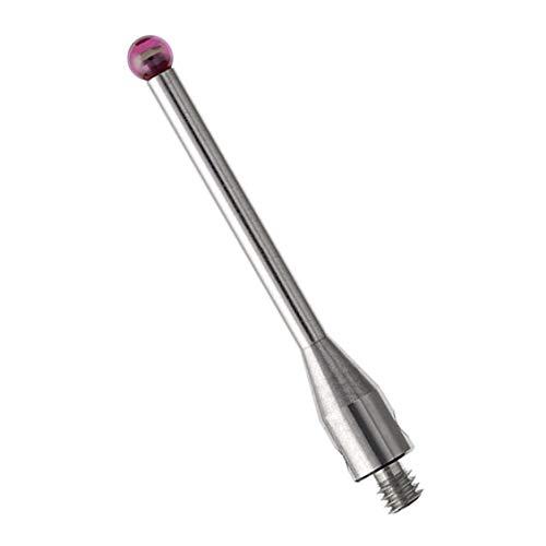 CMM Touch Probe Stylus 2mm Ruby Ball M2 เกลียว 20mm ยาว A-5000-3603 (H3603 M2*D2.0*L20.0)