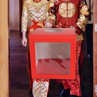 [gkglcd] กล่องลอตเตอรี่ Raffle Case Square ความจุขนาดใหญ่ กล…