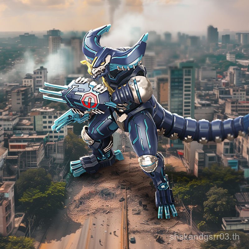 บล็อกตัวต่อที่ยอดเยี่ยม Keeppley Ultraman Monster Virtual God Mora Model Figure Boy Gift
