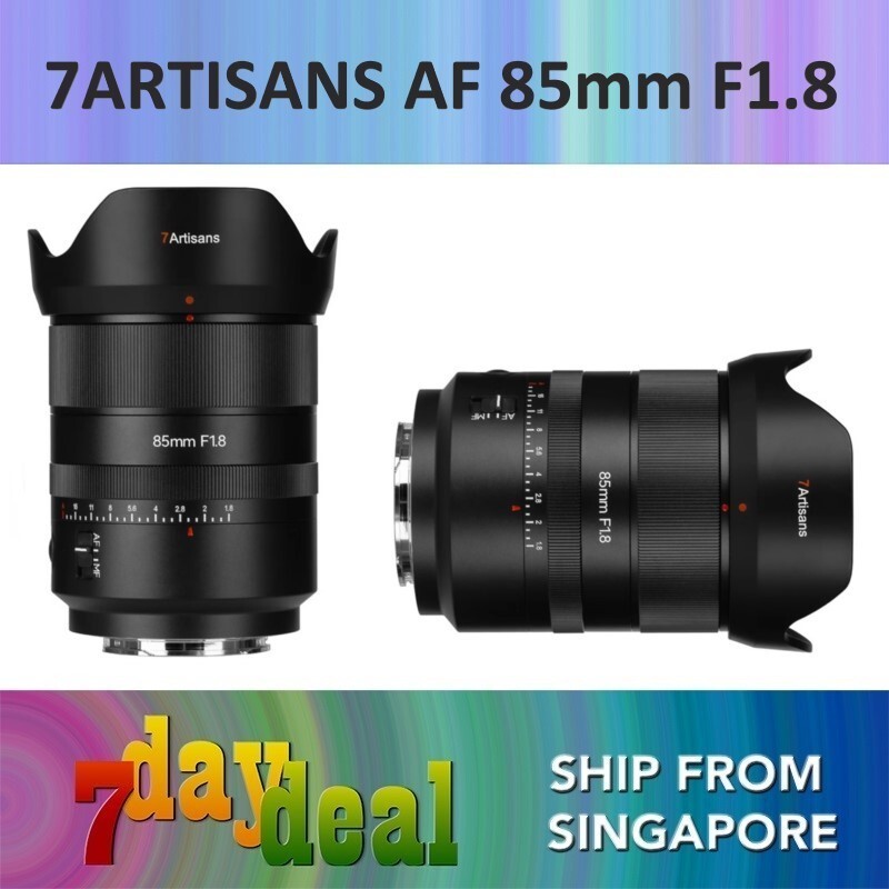 7Artisans AF 85mm F1.8 เลนส์ฟูลเฟรม F/1.8 EZL Mount