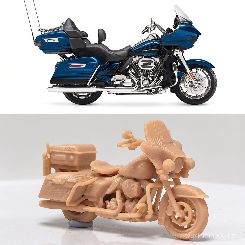 1/64 Harley Avenue Gliding Motorcycle Model 64 Scale Car Model FRJ8