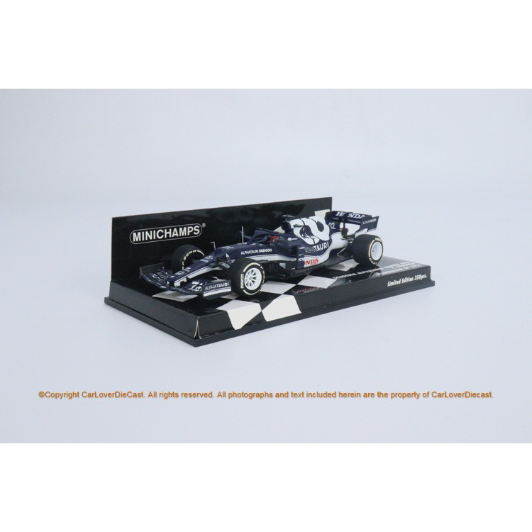 New Arrival Mini Cut 1: 43 Resin SCUDERIA ALPHATAURI HONDA AT2-Y. TSUNODA-2021 Ace Baijiang Station 