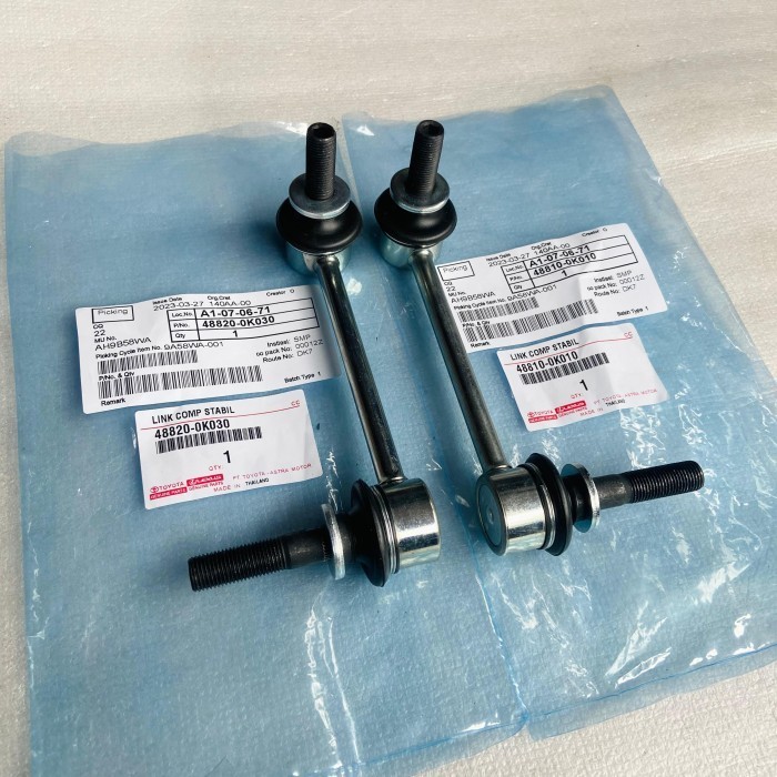 ชุดลิงค์กันโคลงหน้า Toyota 48820-0K030/48810-0K010 Toyota Fortuner SRZ VRZ