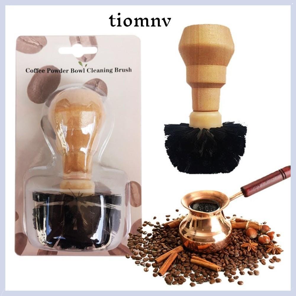 TIOMNVTH Espresso Portafilter แปรงทําความสะอาด,สําหรับ 51/54/58 มม.เครื่องมือทําความสะอาดผงกาแฟชามแป