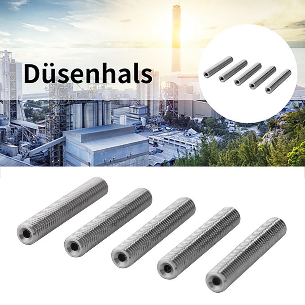 เครื่องพิมพ์ 3D ส่วนหัวฉีดคอท่อ PTFE 5 ชิ้นสำหรับ