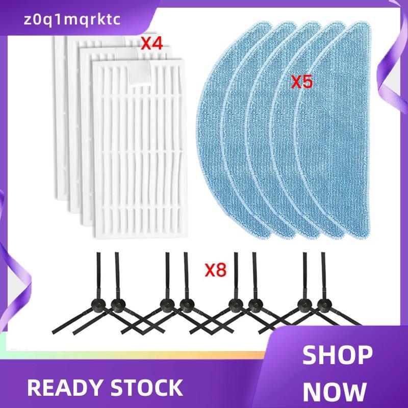 z0q1mqrktc ด้านข้างแปรงกรอง Mop ผ้าสําหรับ G9/G9PRO/V9/V9PRO เครื่องดูดฝุ่นอุปกรณ์เสริม