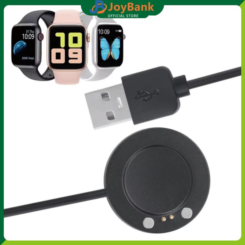 Dock Charger สมาร์ทวอท์ช 2 Pin Magnetic Smartwatch สายชาร์จสําหรับ Hiwatch T500 + Series 7 X6 X7 T55