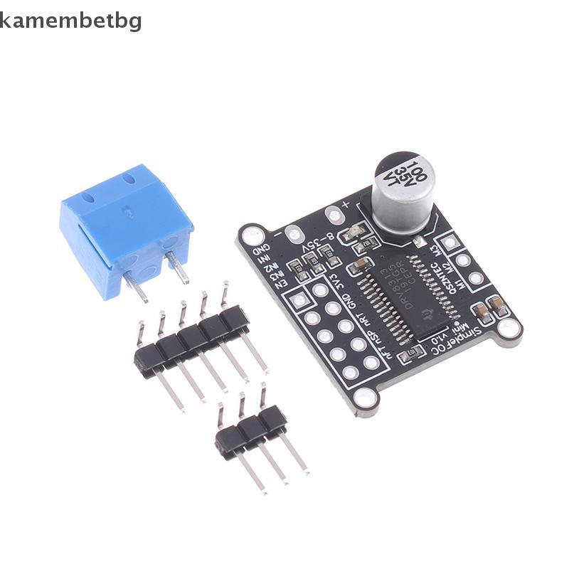 Kamembetbg Simple FOC DRV8313 โมดูลมอเตอร์ไร้แปรงบอร์ด SVPWM ควบคุม 8-35V TH