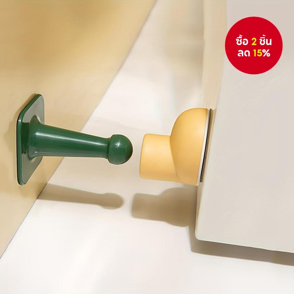 1 ชิ้น สร้างสรรค์ หัวกลม ตัวหยุดประตู รองเท้า ในครัวเรือน ซิลิโคน ป้องกันการชน กันชน ประตู ไม่เจาะ ห้องน้ํา ปิดเสียง ผนัง ประตู ตัวหยุด