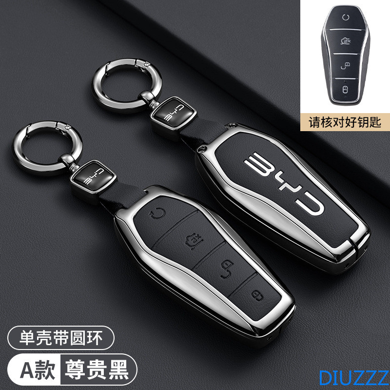 สังกะสีอัลลอยด์รถ Remote Key สําหรับ BYD Atto 3 Dolphin M6 E6 E2 E3 D1 T3 Han Tang Sealgull Sealion 