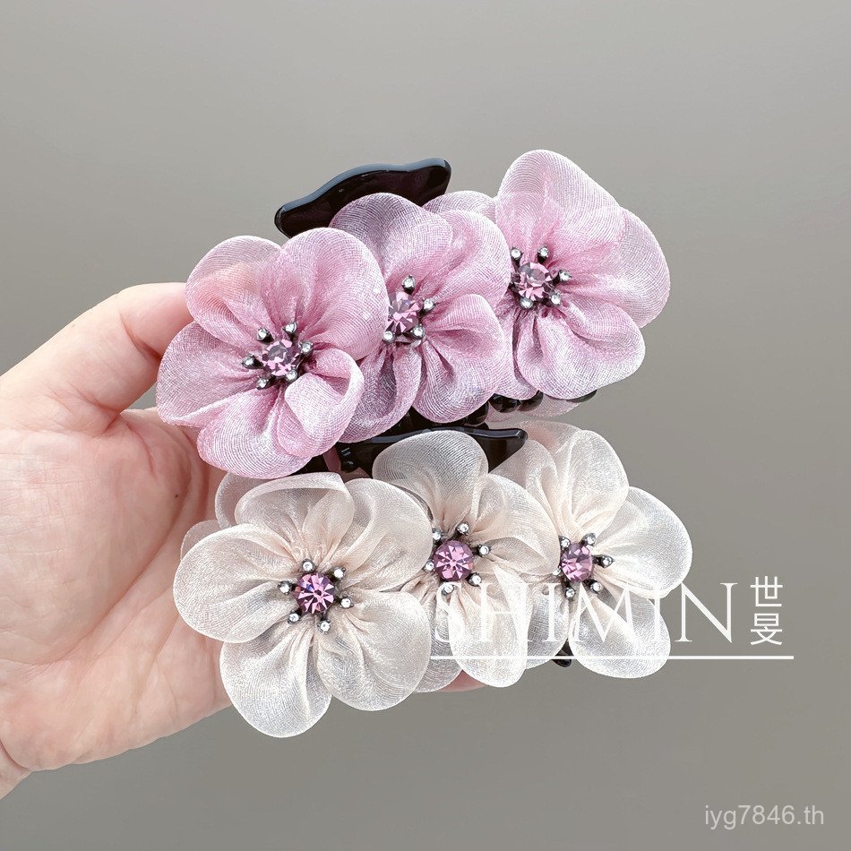 กิ๊บติดผม High-End Flower Back Head Korea V2D3