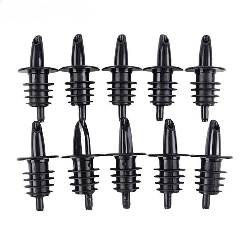 10 ชิ้นฟรีไหลขวดไวน์ Pourer ขวดพลาสติก Pourer Pourer Bar อุปกรณ์ไวน์ ราคา ถูกที่สุด โปรบีเคเค