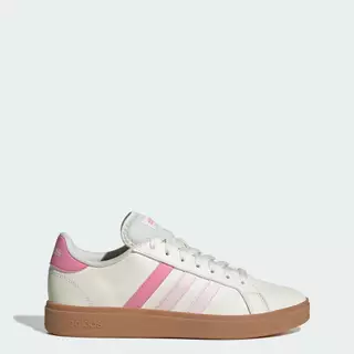 adidas ไลฟ์สไตล์ รองเท้าลำลอง Grand Court TD Lifestyle Court ผู้หญิง สีขาว JS1321