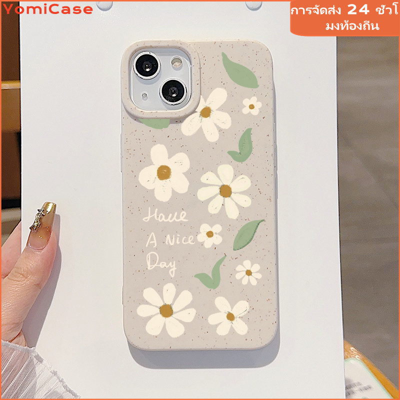 ดอกไม้ ลักษณะเฉพาะ เคสสำหรับโอปโปOPPOA18 A15 A57/A77/A77S A16 A53/A33/A32 A31/A8 A7 A54 A11 A57 RENO10 11 A58 A3sA17K